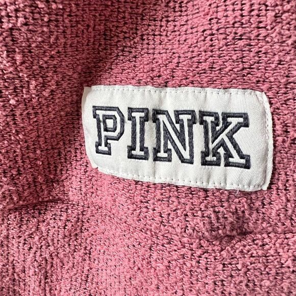 Victoria's Secret PINK Stadium Mock Neck Pullover Sweater Size S - Picture 5 of 7